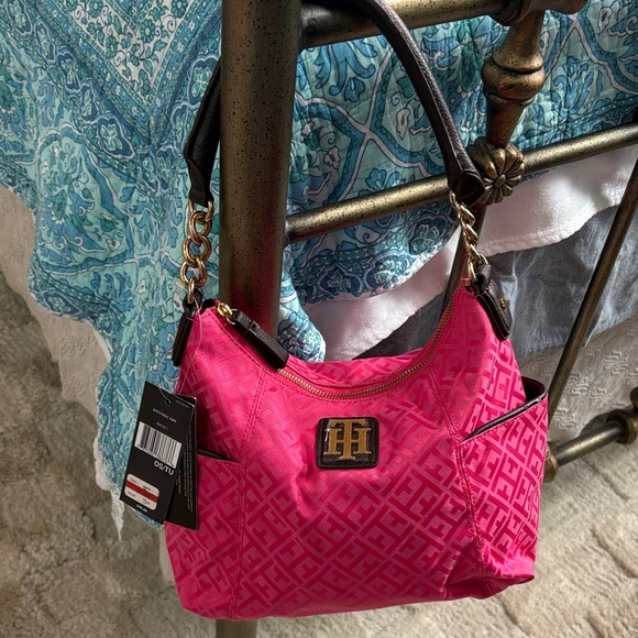 Tommy Hilfiger Pink Handbag - Picture 1 of 11